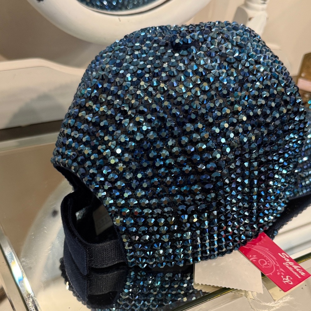 Blue Rhinestone Cap - Picture 5 of 5